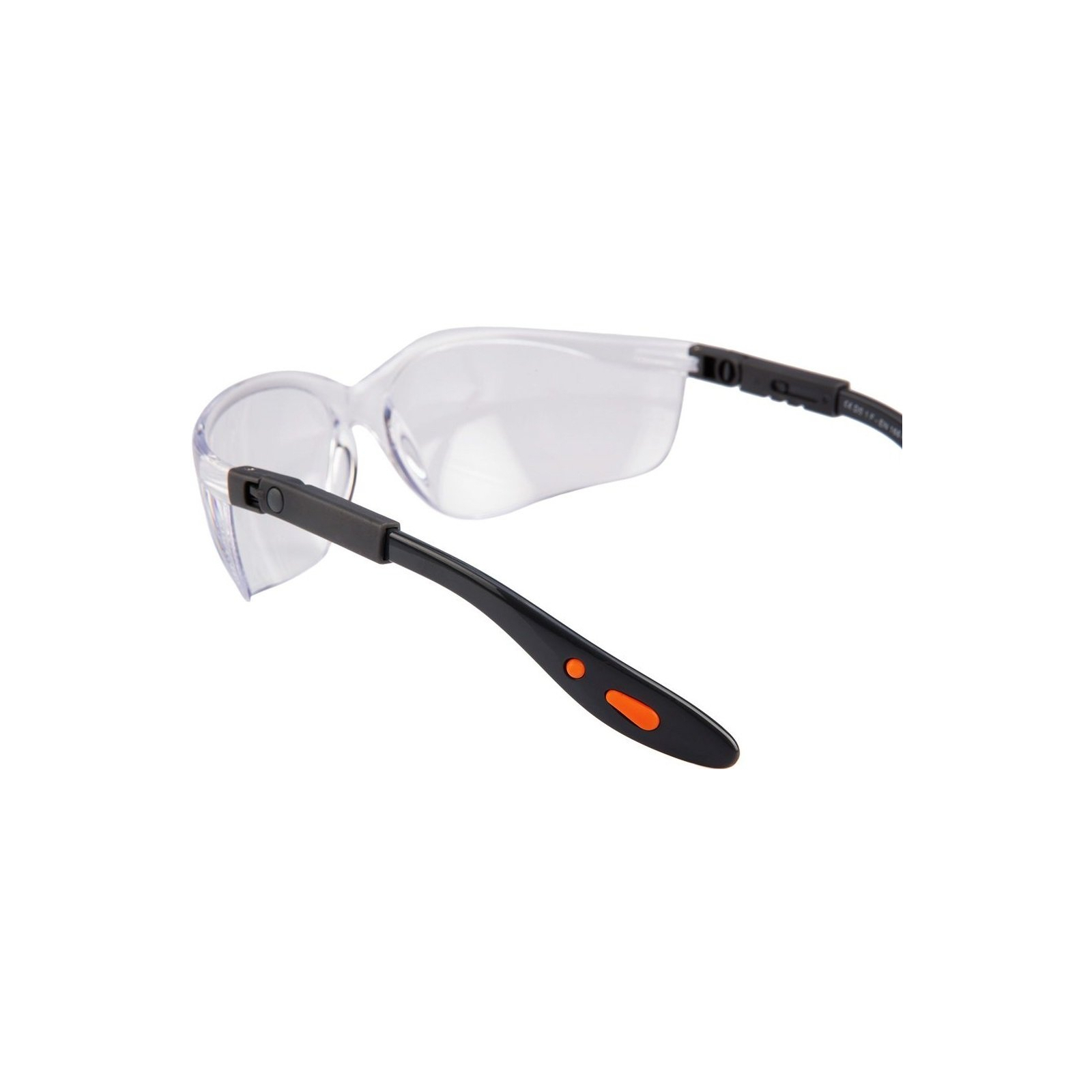 Захисні окуляри Neo Tools протиосколкові, нейлонові дужки, стійкі до подряпин, прозорі (97-500) зображення 8