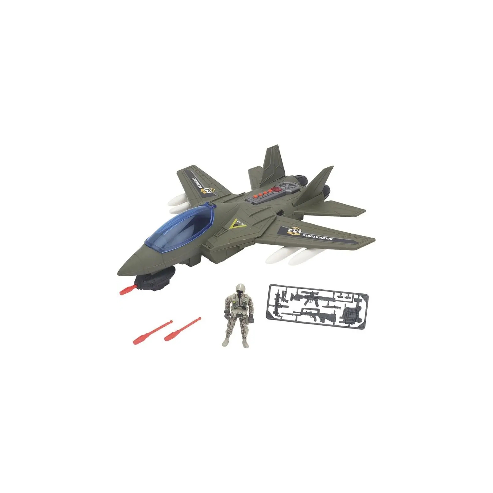 Игровой набор Chap Mei Солдаты Air Hawk Attack Plane (545160) изображение 2