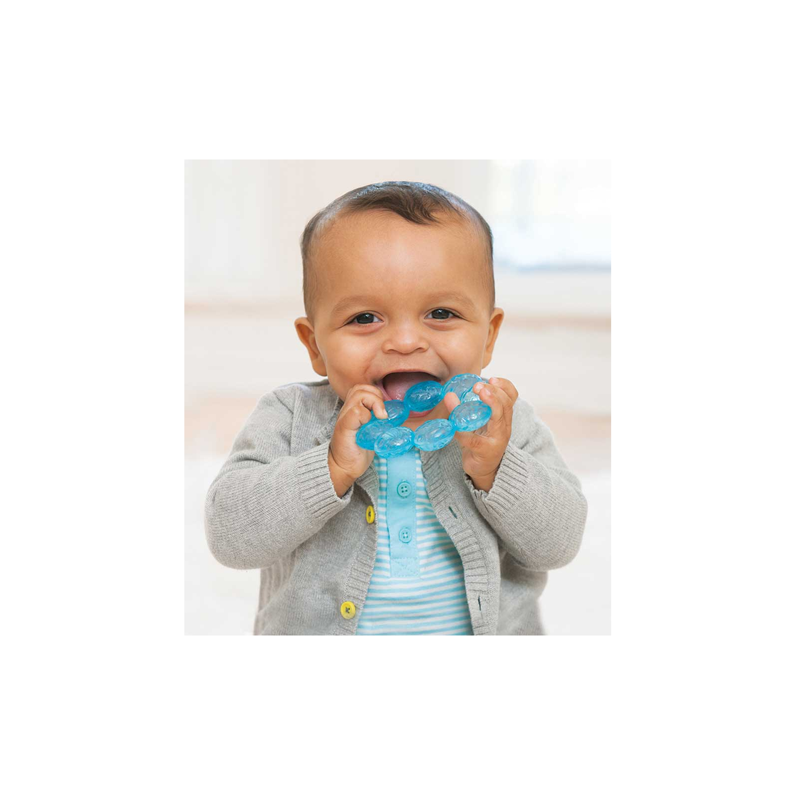 Прорезыватель Infantino с водой, голубой (206105I) изображение 2
