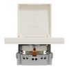 Розетка Schneider Electric ASFORA з кришкою, крем (EPH3100123) изображение 6
