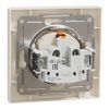 Розетка Schneider Electric ASFORA з кришкою, крем (EPH3100123) изображение 7