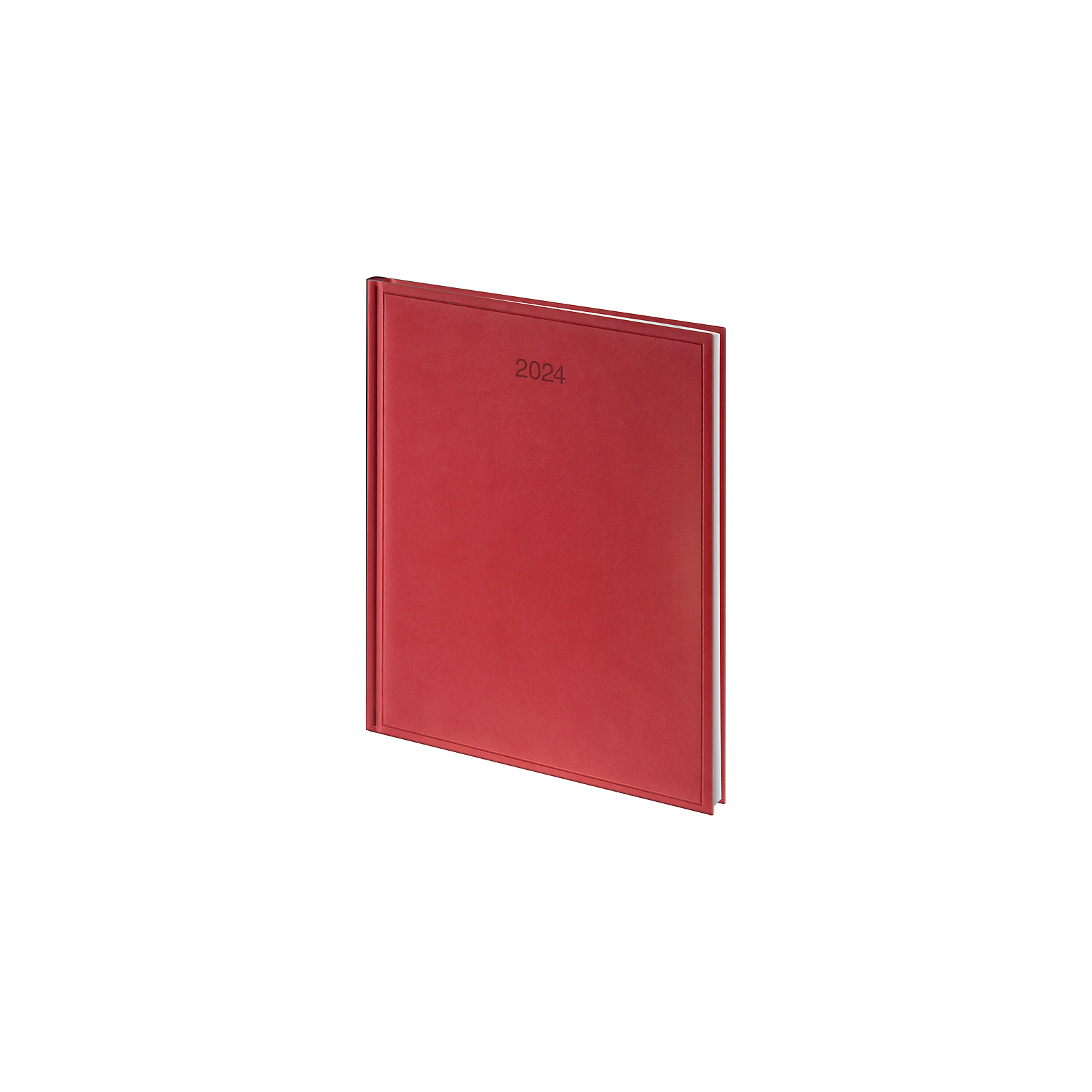 Еженедельник Brunnen датированный 2024 Torino Бюро A4 21x26 см 76 страниц Красный (73-761 38 204) изображение 2