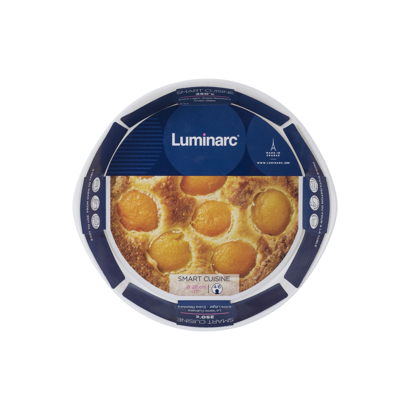 Форма для випікання Luminarc Smart Cuisine кругла 28 см (N3165) зображення 11