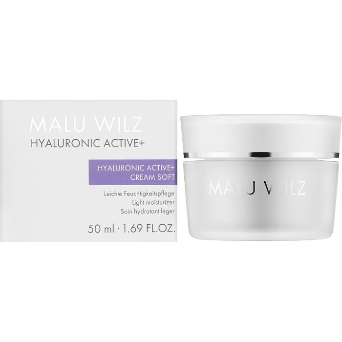 Крем для обличчя Malu Wilz Hyaluronic Active+ Cream Soft Зволожувальний 50 мл (4060425000166) зображення 2