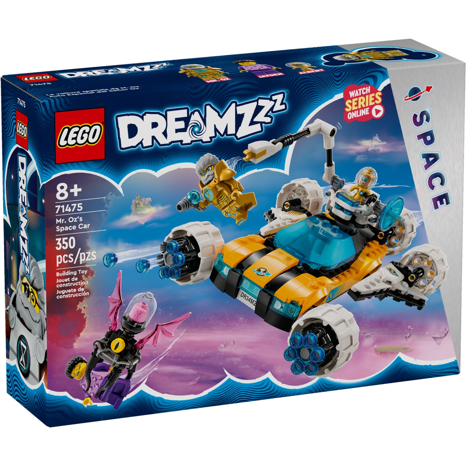 Конструктор LEGO DREAMZzz Космический автомобиль господина Оза 350 деталей (71475)