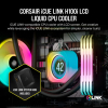 Система жидкостного охлаждения Corsair iCUE Link H100i LCD RGB (CW-9061007-WW) изображение 5