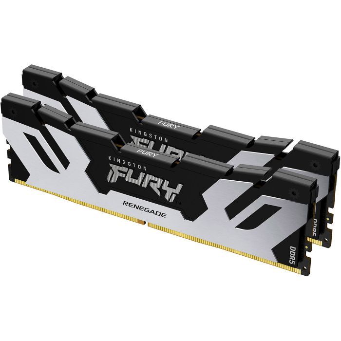 Модуль памяти для компьютера DDR5 64GB (2x32GB) 6400 MHz Renegade Silver XMP Kingston Fury (ex.HyperX) (KF564C32RSK2-64) изображение 2