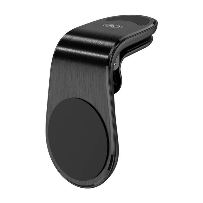 Универсальный автодержатель XO на дефлектор C82 Flat Magnetic Black (XO-C82BK) изображение 2