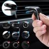 Универсальный автодержатель XO на дефлектор C82 Flat Magnetic Black (XO-C82BK) изображение 4