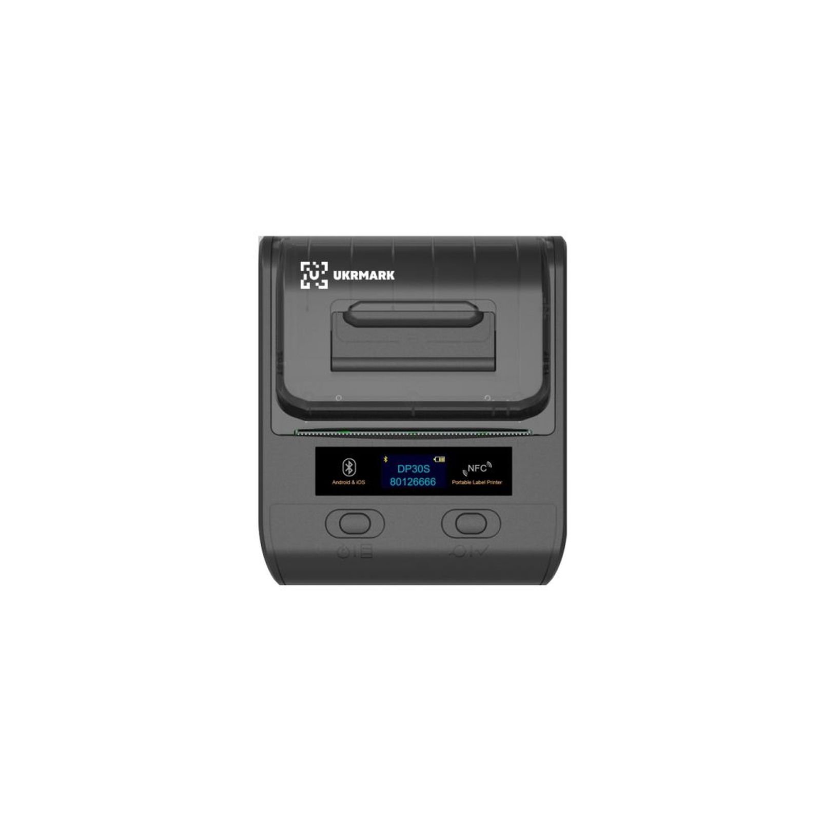 Принтер этикеток UKRMARK DP30BK, USB, Bluetooth, рулони 20-80 мм (DP30BK)
