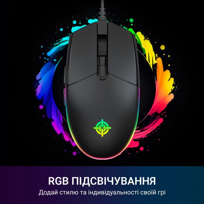 Мышка GamePro GM220 USB Black (GM220) изображение 4