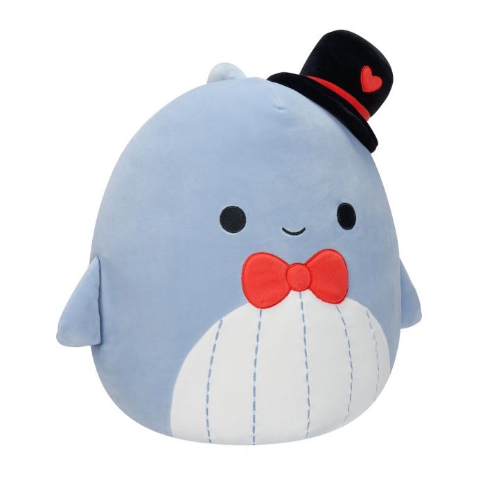 М'яка іграшка Squishmallows Синій кит Самір 30 см (SQVA00873) зображення 3