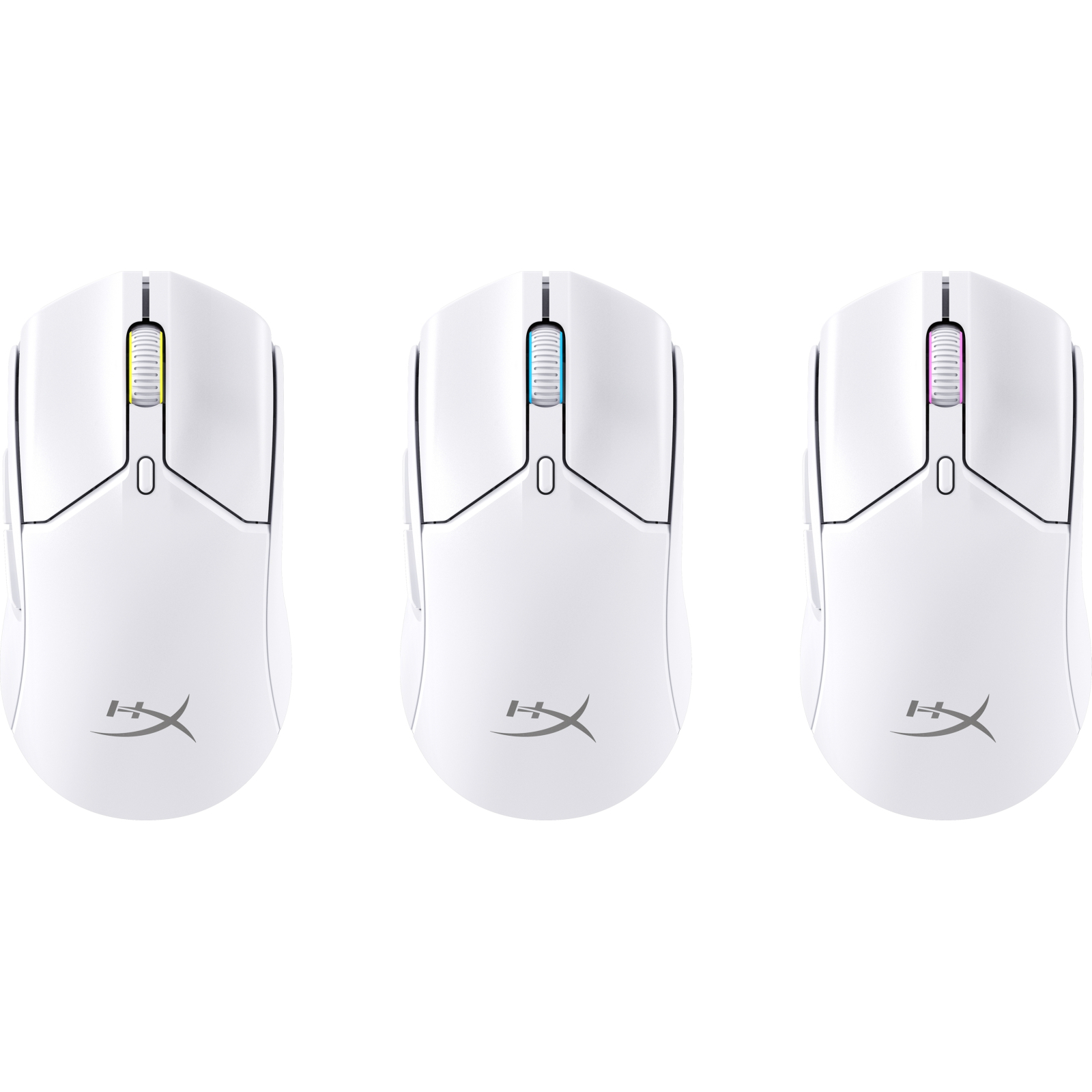 Мишка HyperX Pulsefire Haste 2 Mini Wireless White (7D389AA) зображення 5