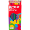 Олівці кольорові Kite Fantasy двосторонні, 12 кольорів (K22-054-2) зображення 3
