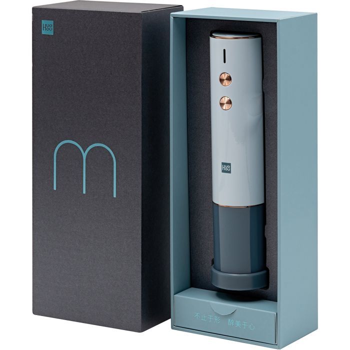 Штопор Xiaomi HuoHou Electric Wine Bottle Opener Blue (HU0122) зображення 7