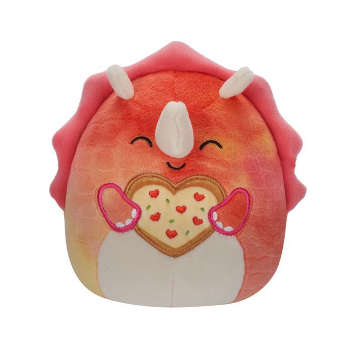 Мягкая игрушка Squishmallows Трицератопс Тринити 19 см (SQVA00857)