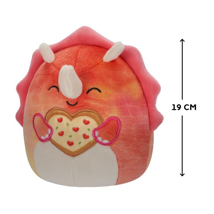 Мягкая игрушка Squishmallows Трицератопс Тринити 19 см (SQVA00857) изображение 2