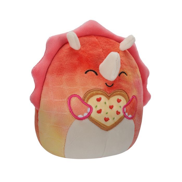 Мягкая игрушка Squishmallows Трицератопс Тринити 19 см (SQVA00857) изображение 3
