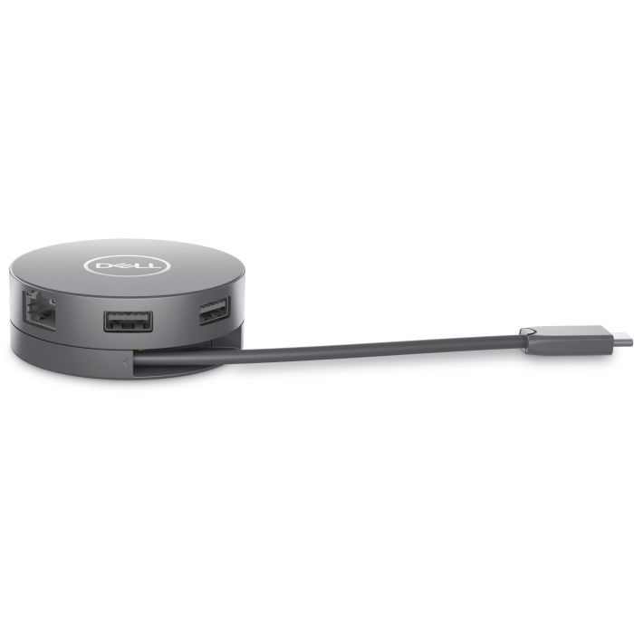 Порт-реплікатор Dell DA305 6-in-1 USB-C Multiport Adapter (470-AFKL) зображення 6