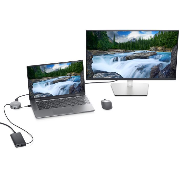 Порт-реплікатор Dell DA305 6-in-1 USB-C Multiport Adapter (470-AFKL) зображення 7