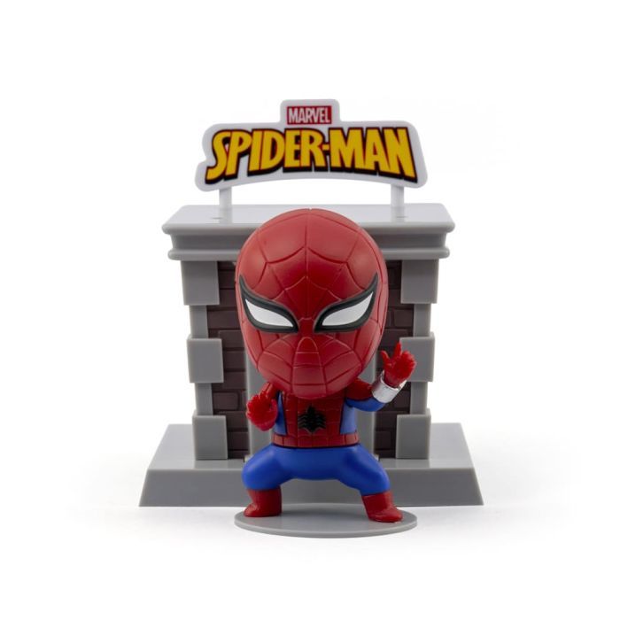 Фигурка YUME сюрприз с коллекционной фигуркой Spider-Man серия Tower (10142)