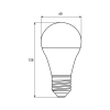 Лампочка Eurolamp LED ECO A60 12W E27 4000K 12-48V (LED-A60-12274(12-48V)) зображення 3