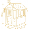 Игровой домик Smoby Четыре сезона 110 х 98 х 143 см (810731) изображение 4
