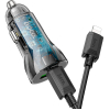 Зарядное устройство HOCO Z47A USB-A/Type-C Black (6931474782298) изображение 2