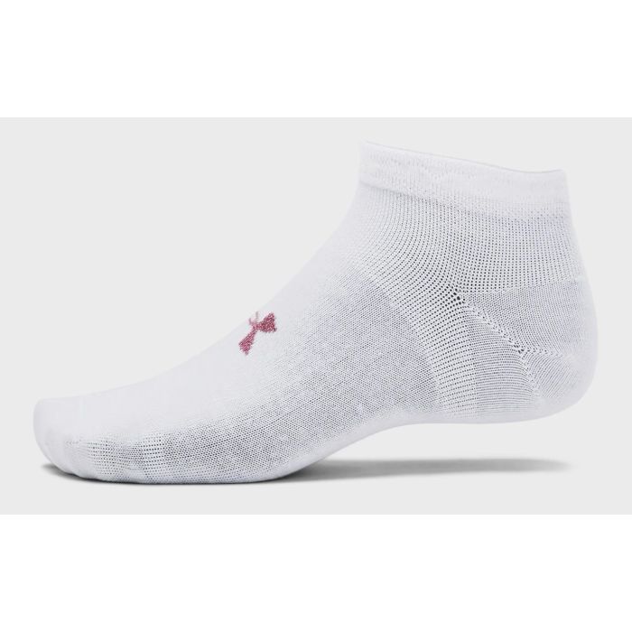 Носки Under Armour 1382958-100 Essential Low Cut 3 пари білий LG (196885590931) изображение 2