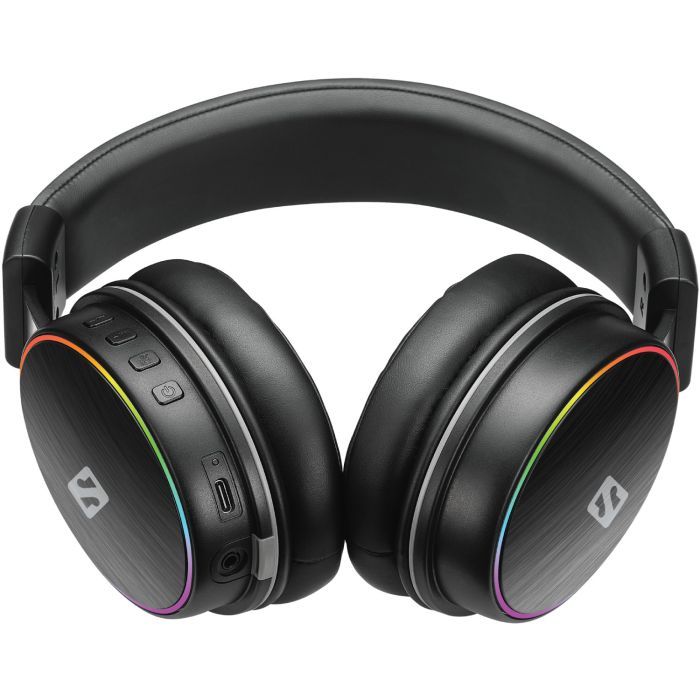 Наушники Sandberg HeroBlaster Bluetooth Led Headset Black (126-42) изображение 4