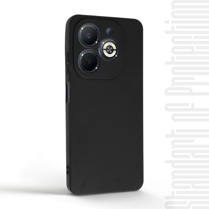 Чохол до мобільного телефона Armorstandart Matte Slim Fit Infinix Smart 8 Plus Camera cover Black (ARM73934) зображення 2