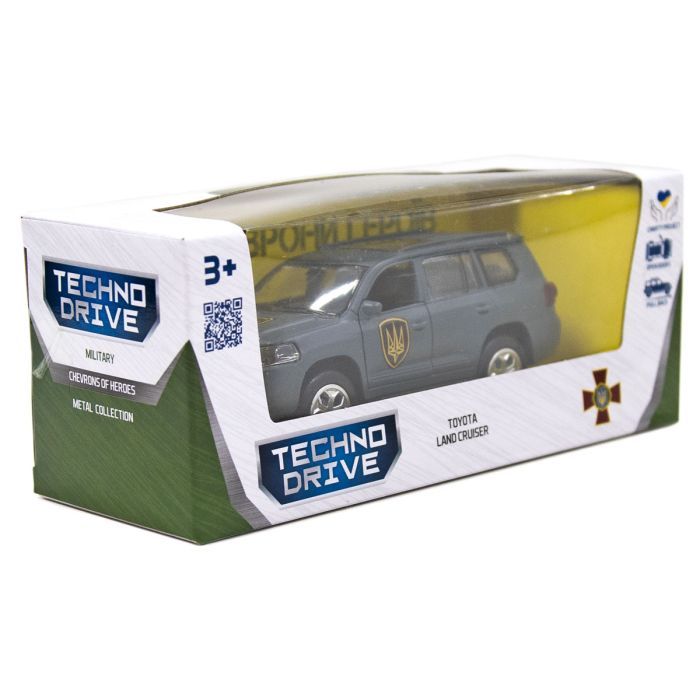 Машина TechnoDrive серії Шеврони Героїв - Toyota Land Сruiser - Рубіж (KM6010) зображення 7