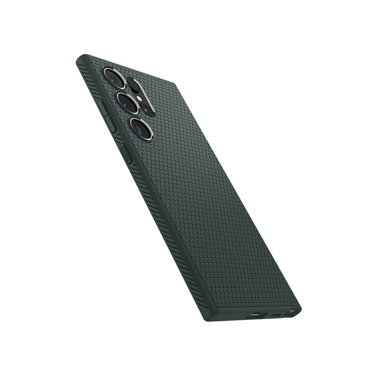 Чехол для мобильного телефона Spigen Samsung Galaxy S24 Ultra, Liquid Air, Abyss Green (ACS07288) изображение 3