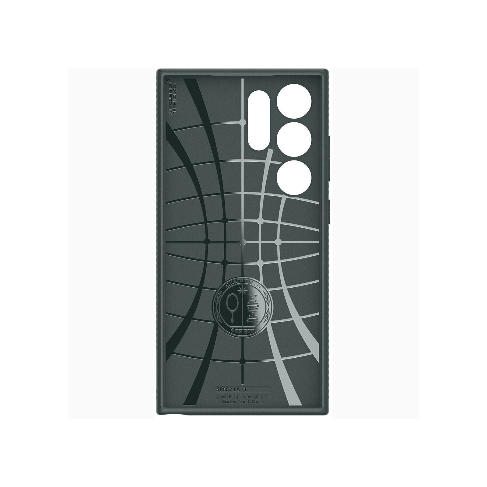 Чехол для мобильного телефона Spigen Samsung Galaxy S24 Ultra, Liquid Air, Abyss Green (ACS07288) изображение 8