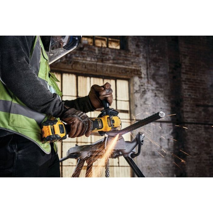 Шліфувальна машина DeWALT 18В XR Li-lon 6Ah, 125 мм, 3000-9000об/хв (DCG409VST1) зображення 12