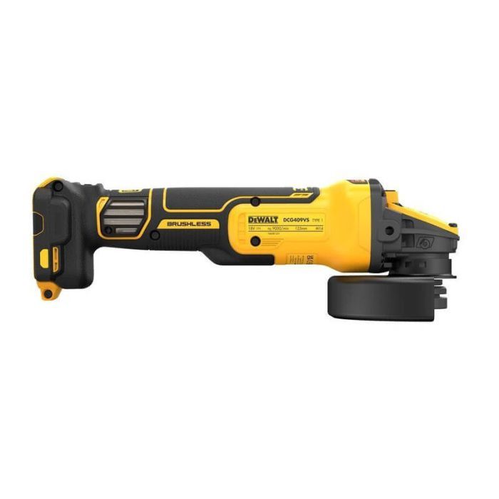 Шліфувальна машина DeWALT 18В XR Li-lon 6Ah, 125 мм, 3000-9000об/хв (DCG409VST1) зображення 8