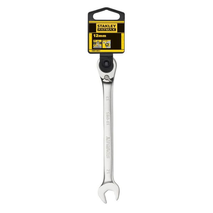Ключ Stanley FATMAX 12 мм, с храповым механизмом (FMMT13085-0) изображение 10