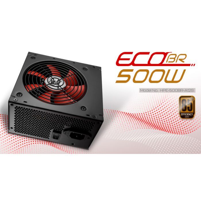 Блок живлення HighPower 500W (HPE-500BR-A12S) зображення 6