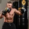 Боксерские перчатки RDX F7 Ego Black Golden 10 унцій (BGR-F7BGL-10oz) изображение 7
