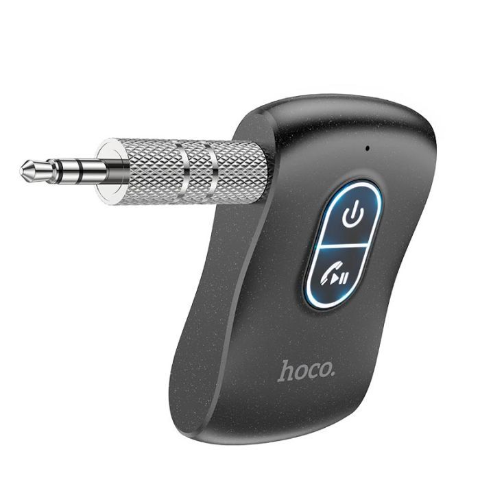 Bluetooth трансмітер HOCO E73 Pro Journey AUX BT audio receiver/transmitter Black Star (6931474783752) зображення 2