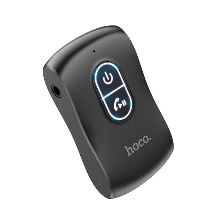 Bluetooth трансмітер HOCO E73 Pro Journey AUX BT audio receiver/transmitter Black Star (6931474783752) зображення 4