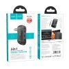 Bluetooth трансмітер HOCO E73 Pro Journey AUX BT audio receiver/transmitter Black Star (6931474783752) зображення 7