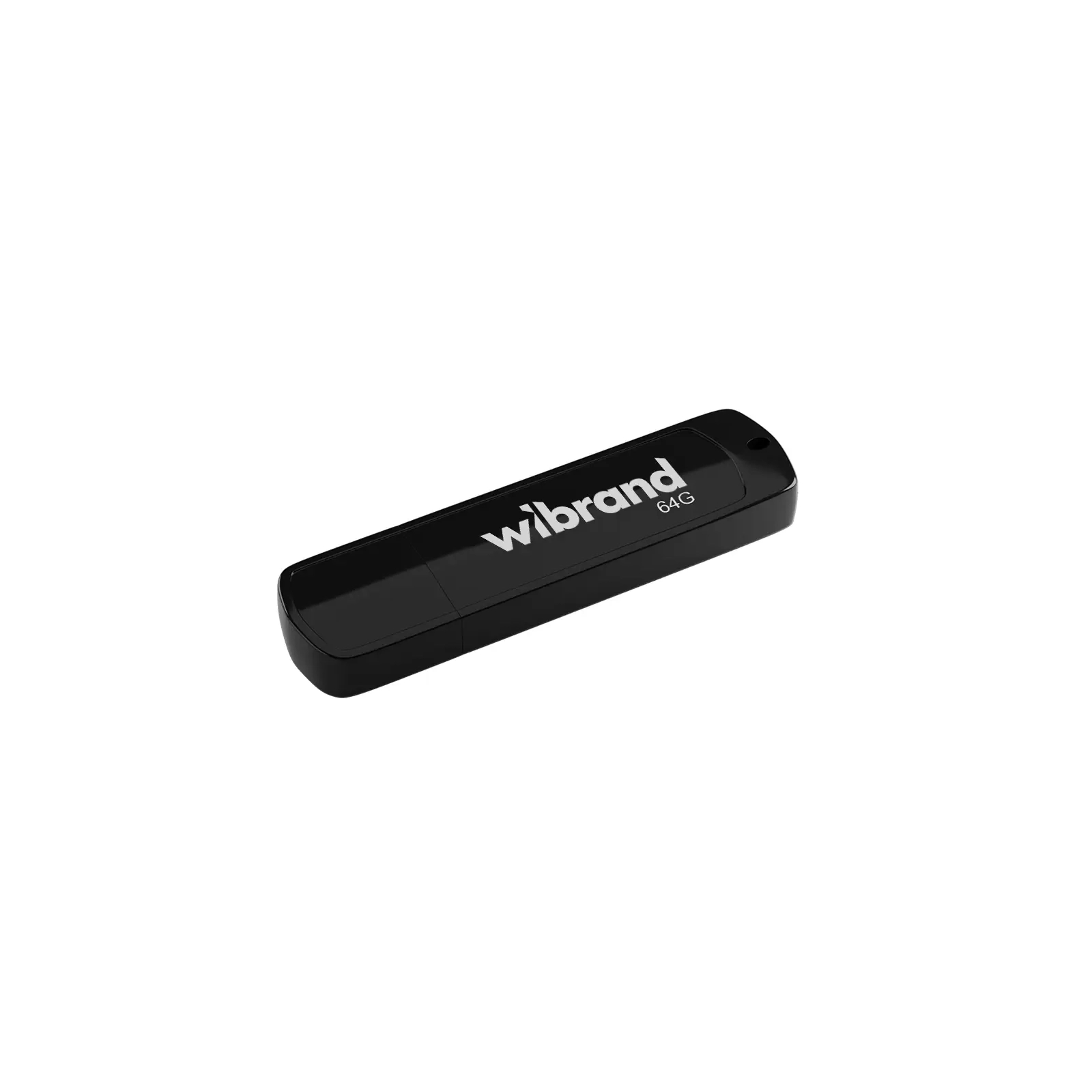 USB флеш накопитель Wibrand 64GB Grizzly Black USB 2.0 (WI2.0/GR64P3B)