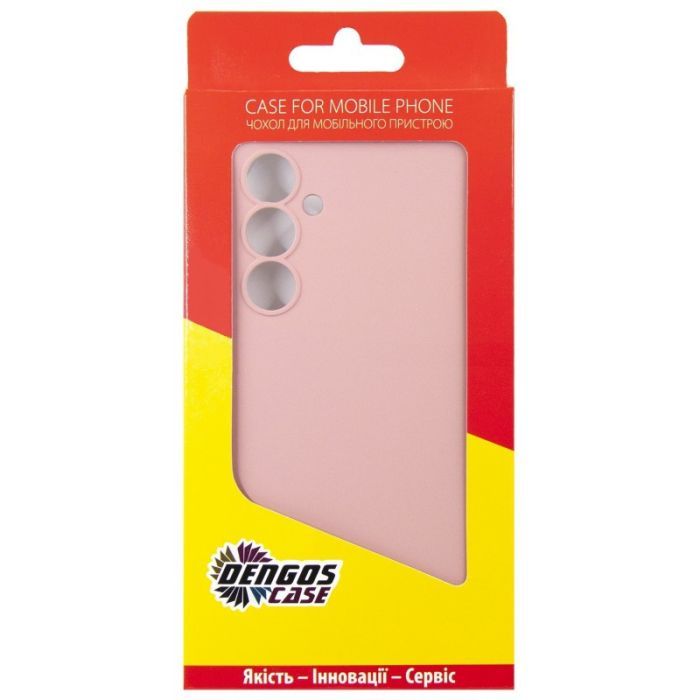 Чехол для мобильного телефона Dengos Samsung Galaxy A55 5G + Glass Pink (DG-KM-92) изображение 4
