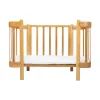 Кроватка Ingvart трансформер Nika 60 с опускной боковинкой (60х94, 60х120) натуральная (3190031028) изображение 3