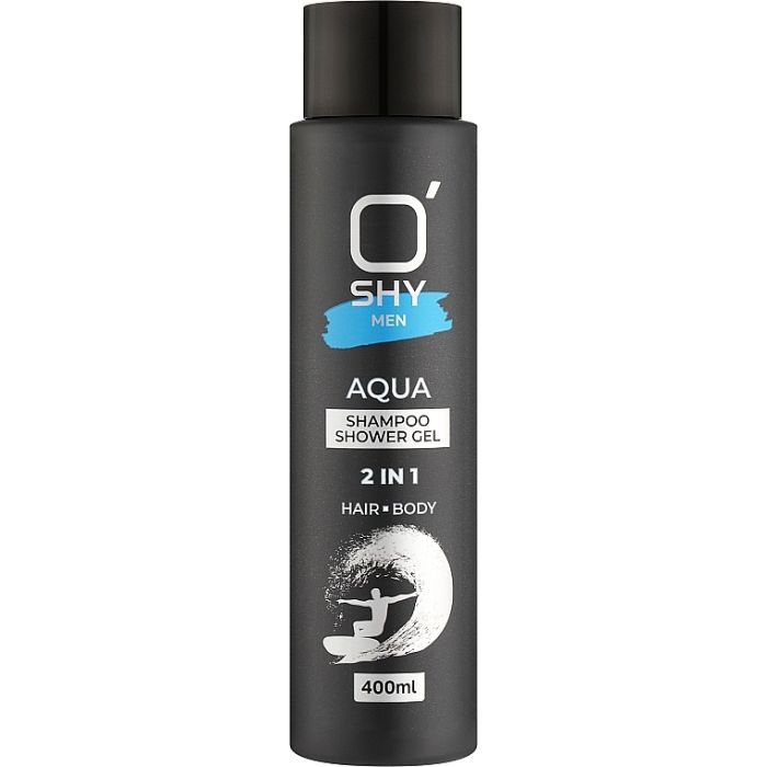 Гель для душа O'Shy Aqua Men 2 в 1 400 мл (4820263231739)