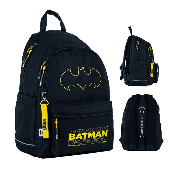 Рюкзак школьный Kite Education teens 2575M (LED) Comics Batman (DC24-2575M (LED))