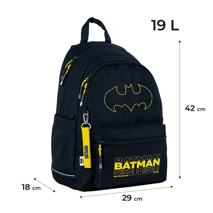 Рюкзак школьный Kite Education teens 2575M (LED) Comics Batman (DC24-2575M (LED)) изображение 2