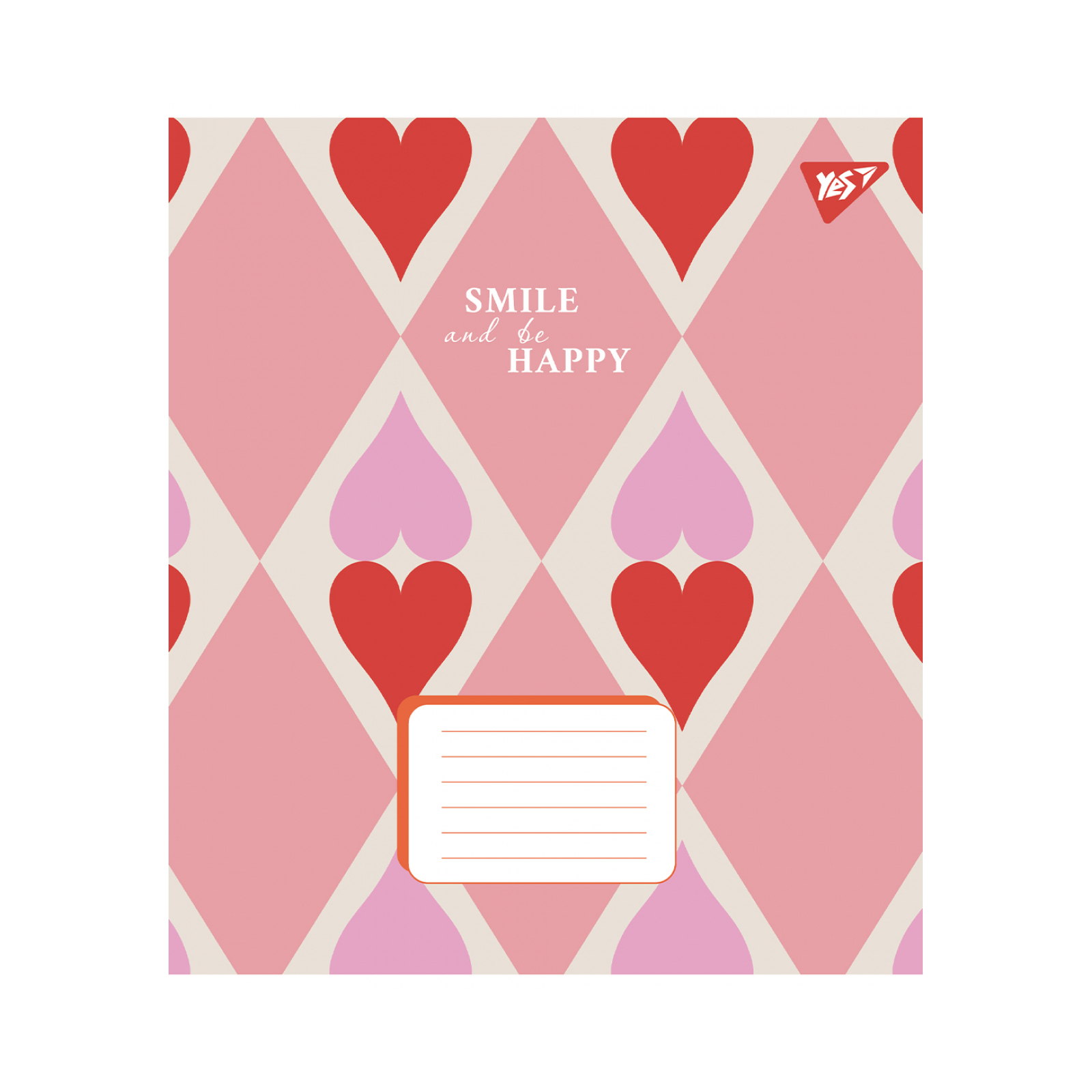 Зошит Yes Smile and be happy 18 аркушів лінія (767267)ціни в