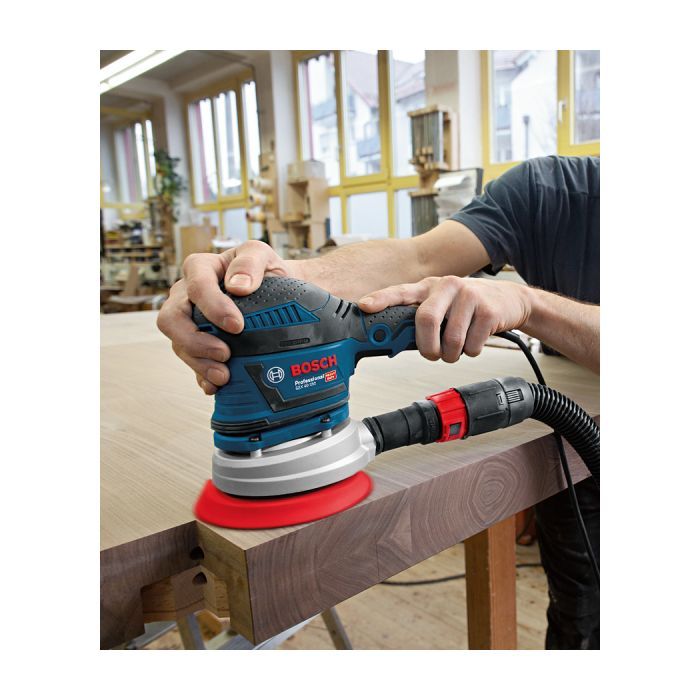 Шліфувальна машина Bosch GEX, 40-150, 400Вт, 150мм, 12000об/хв (0.601.37B.202) зображення 4